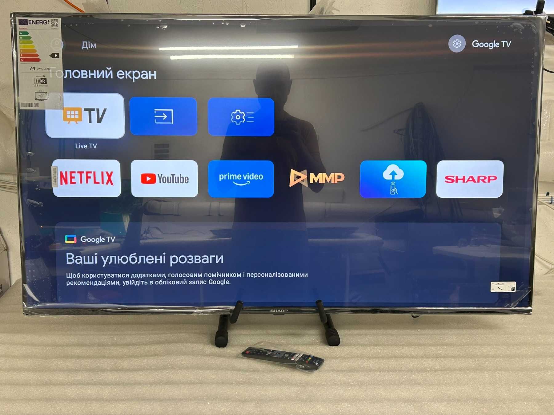 Телевізор Sharp 55" 55GL4260E 4К UHD (НОВИЙ!!)