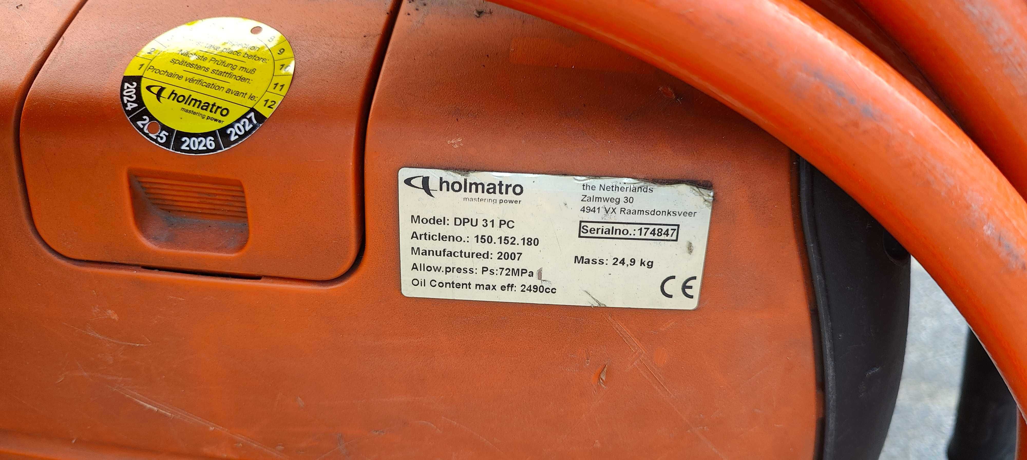 Narzędzia hydrauliczne Holmatro CORE zestaw w stanie idealnym
