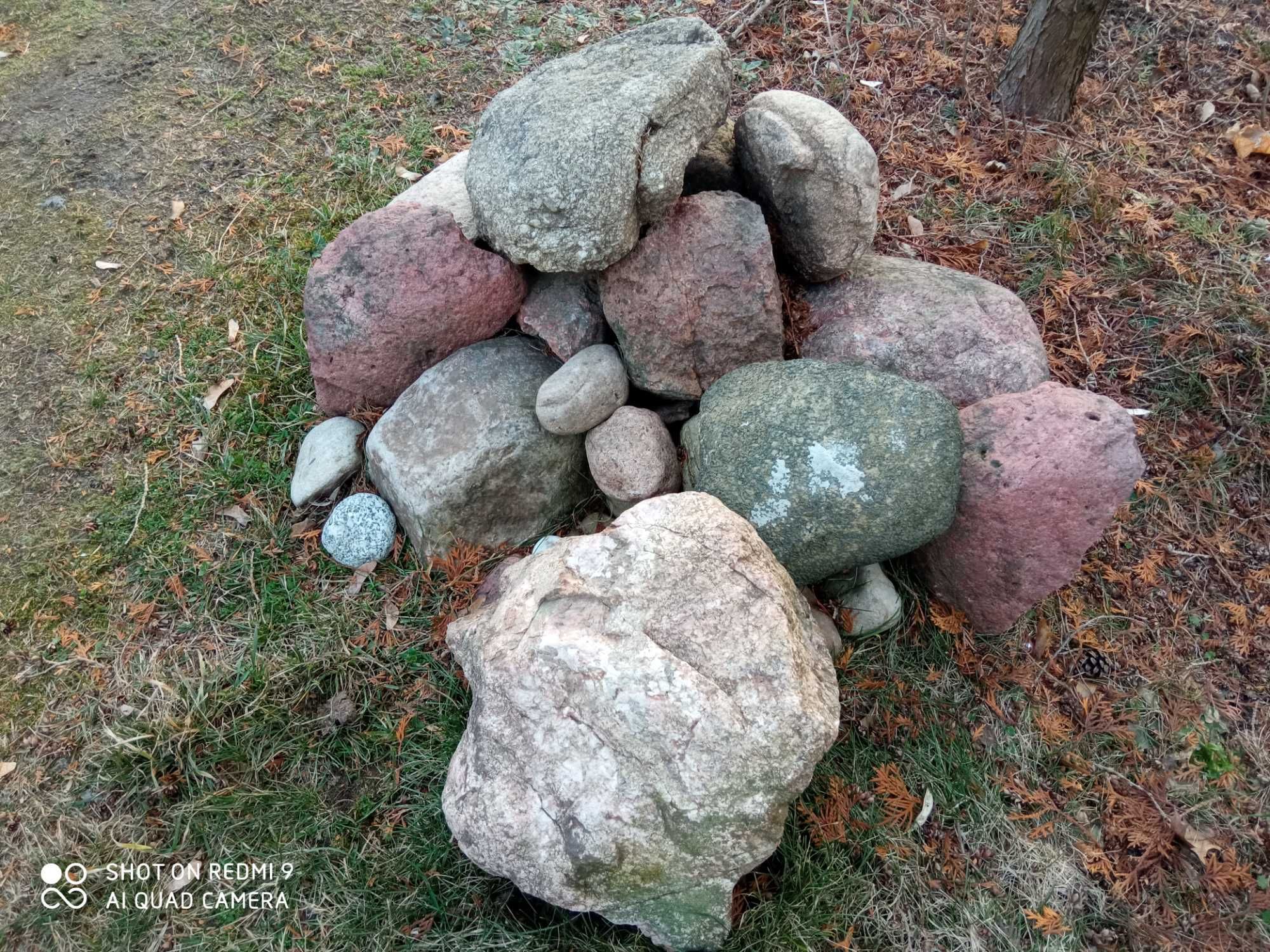 Zamienię głaz naturalny kamień dekoracyjny duży