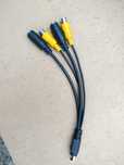 Переходник S-VIDEO Video-In / Video-out VIVO RCA mini-jack