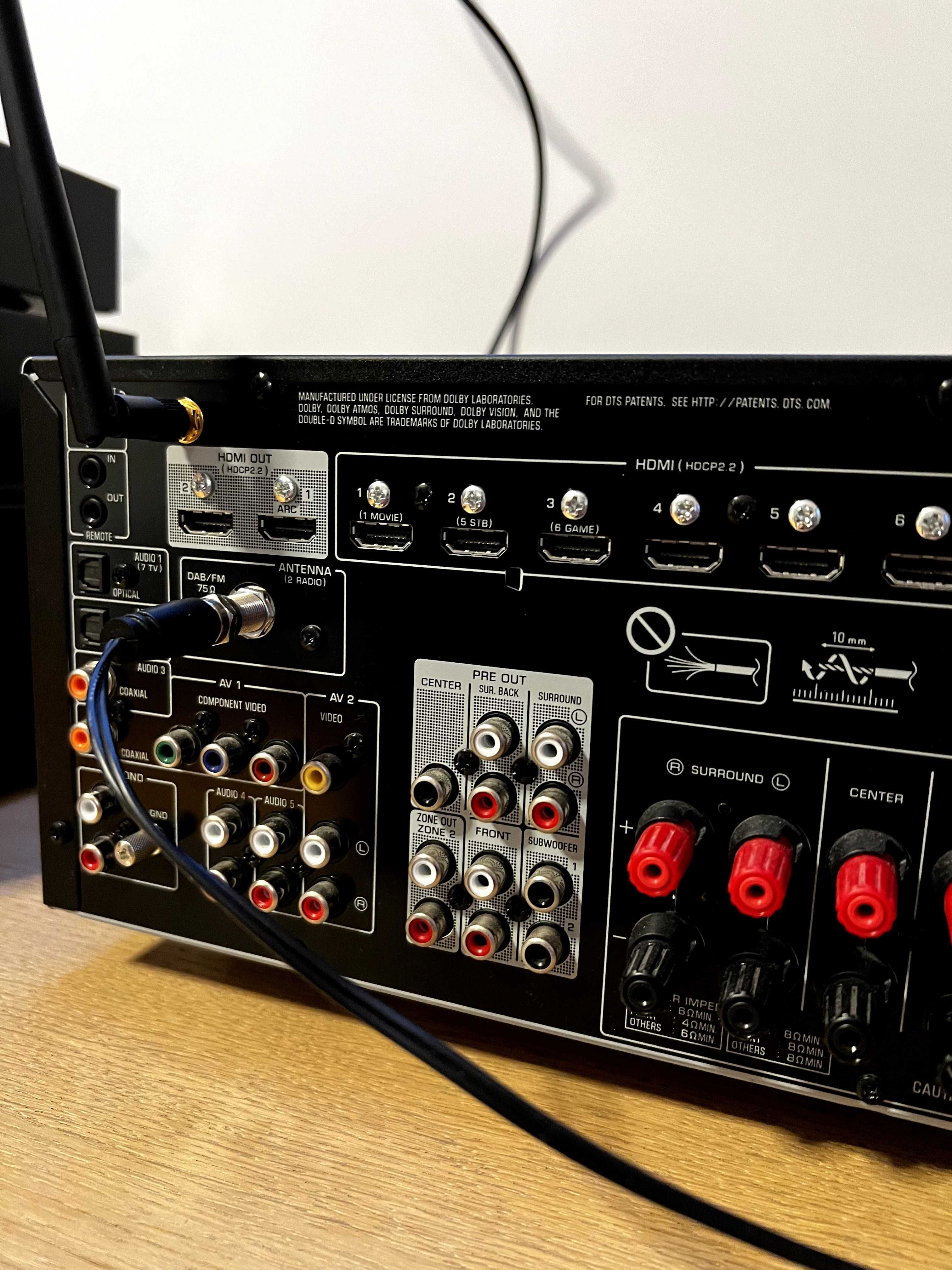 Amplituner Kina Domowego Yamaha RX-A880 Stan idealny!