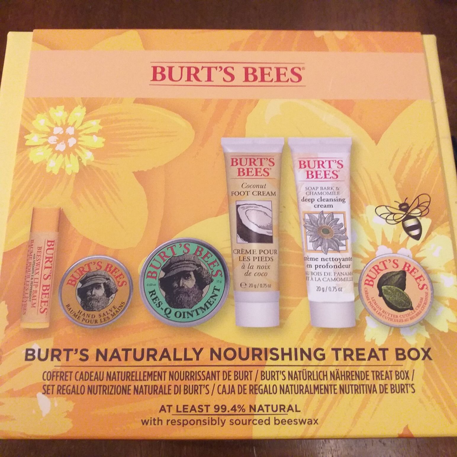 Pudełko zestaw Burts Bees naturalne kosmetyki  okazja