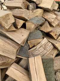 Drewno kominkowe i opałowe- sezonowane, cięte i łupane