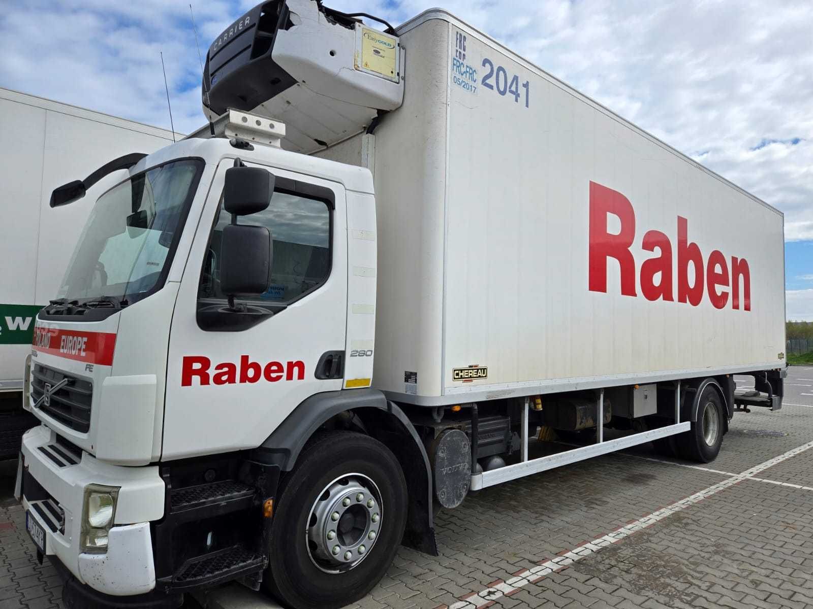 Volvo FE280 chłodnia winda klima EURO5 18 DMC 23 euro palet