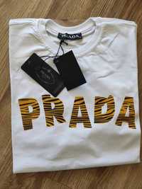 T shirt balenciaga, Prada nowy z metkami