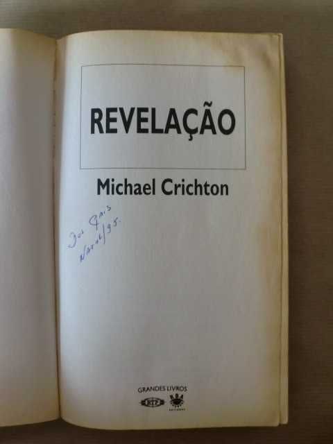 Revelação
de Michel Crichton