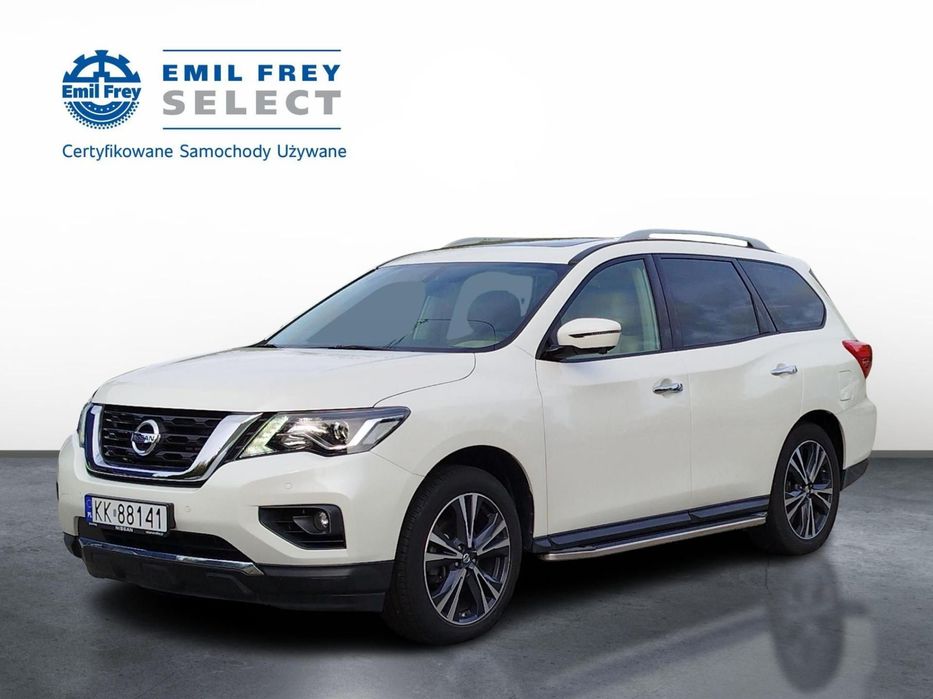 Nissan Pathfinder 3.5 V6 Bezwypadkowy * Niski przebieg * Pełne wyposażenie *