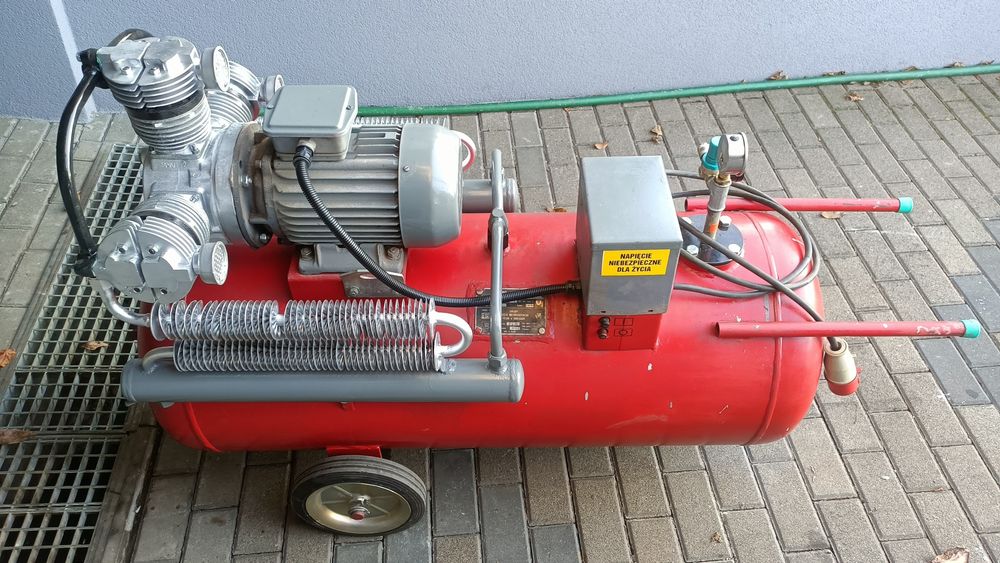 Kompresor 3 tłokowy sprężarka Aspa 3jw60 po remoncie 180l wan pomet