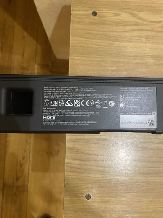 Bose Smart Soundbar 600 (модель 439269)