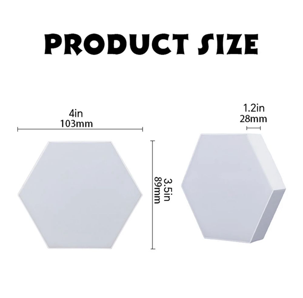 Lampka LED dotykowa 6 paneli