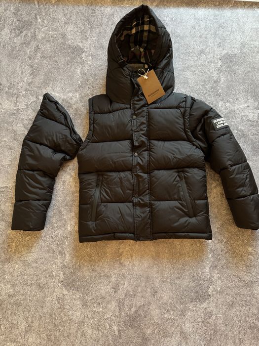 Пуховик Burberry / куртка барбері / пуховик барбері / пуховик burbery