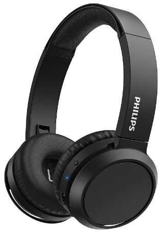 Słuchawki bezprzewodowe nauszne Philips TAH4205BKv on ear bass boost