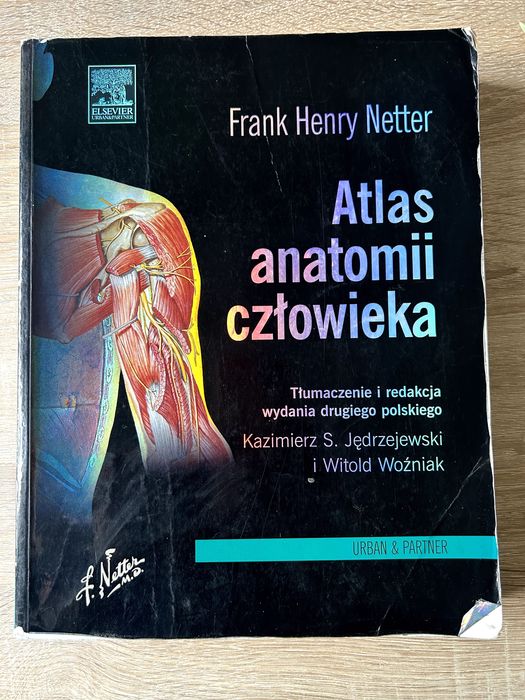 Anatomia, kierunek lekarski, Atlas anatomii człowieka, Netter'a