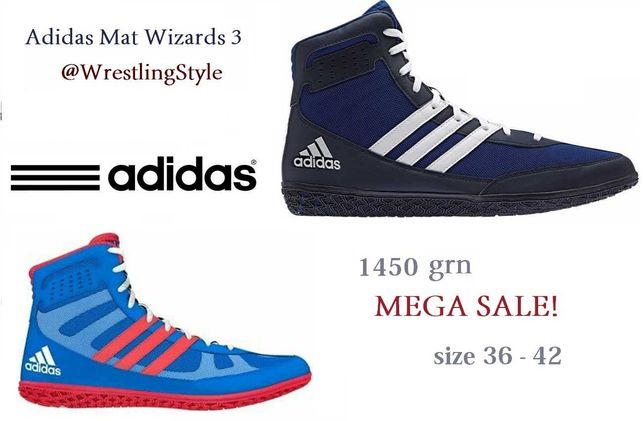 Борцовки, боксерки Adidas MatWiz 3 , обувь для борьбы, бокса