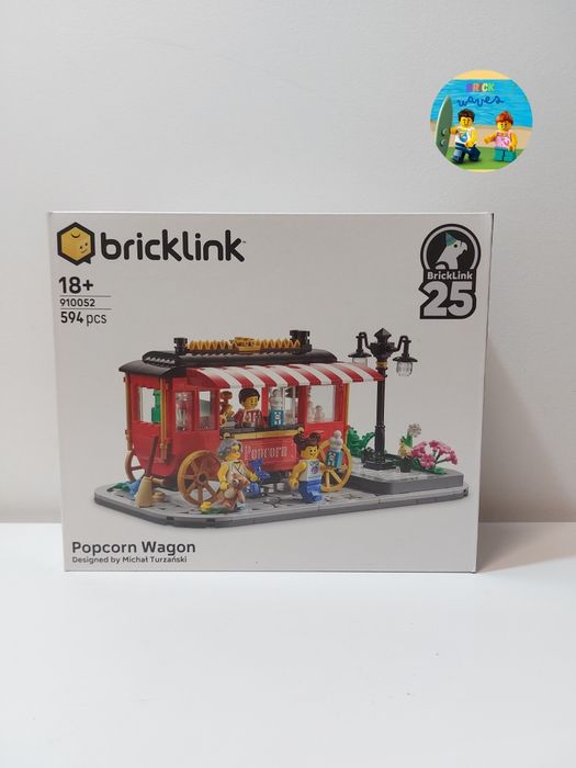 ENVIO GRATIS-LEGO 910052 Popcorn Wagon (Bricklink Series 5)