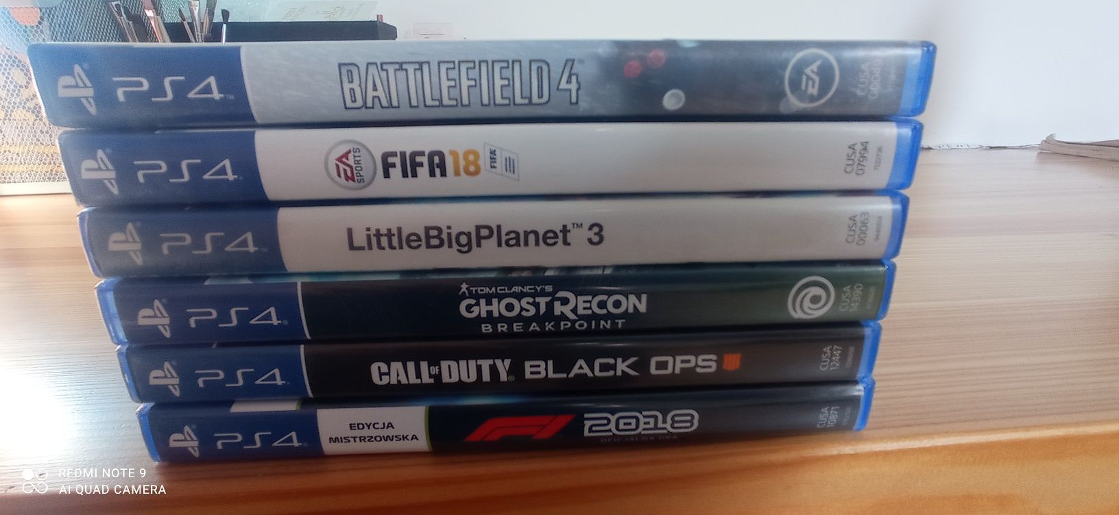 Sprzedam gry na ps4