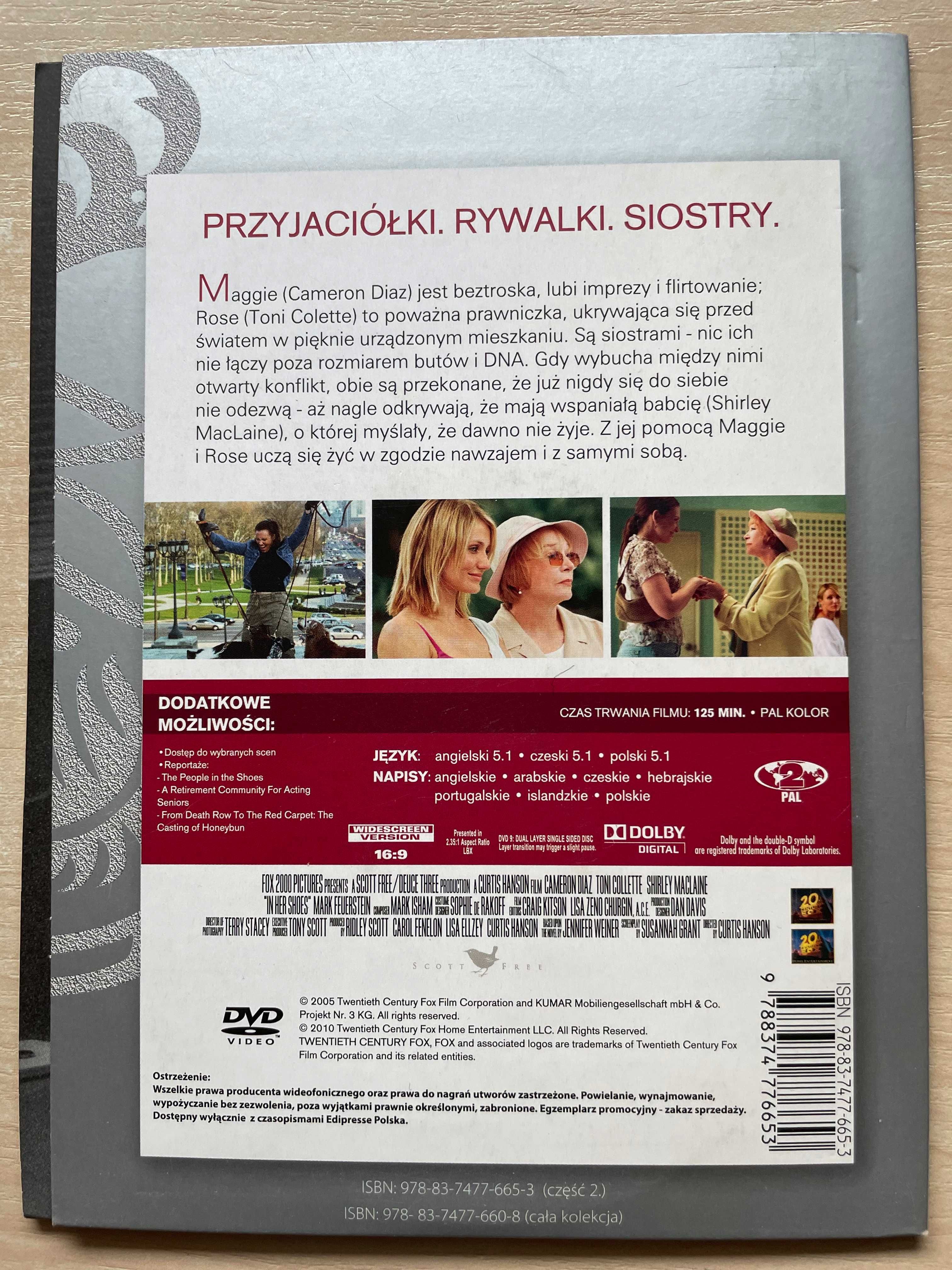 Siostry DVD Cameron Diaz, Shirley Maclaine