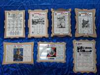 Calendários em Azulejo c/ Moldura
