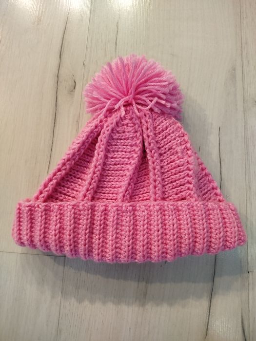 Czapka zimowa dla dziewczynki 2-3 latka