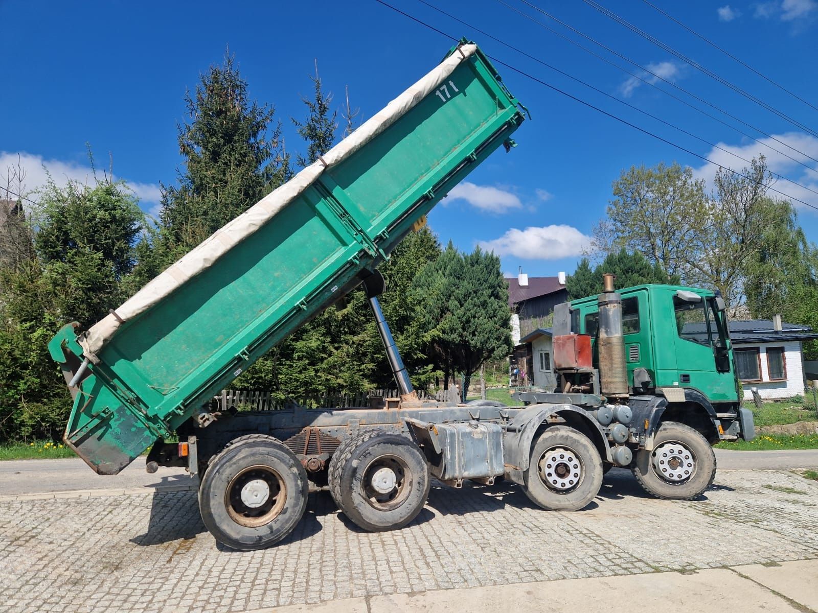 Iveco 8x4 wywrotka kipper trakker daf man eurotrakker 6x4 mp3