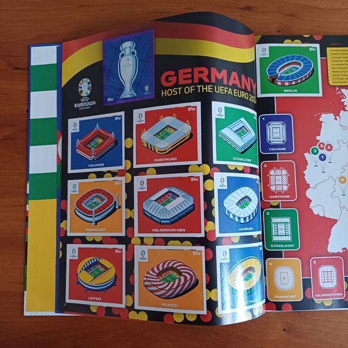 Álbum cromos Euro 2024 COMPLETO