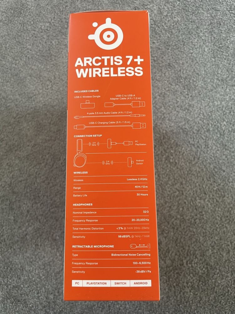 Steelseries arctis 7+