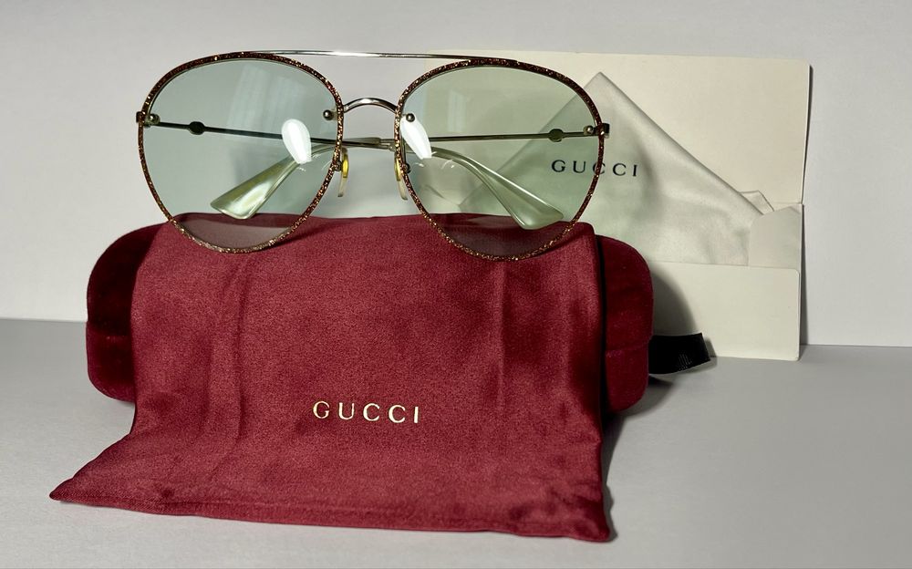 Вінтажні сонцезахисні окуляри Gucci  GG0351S 005