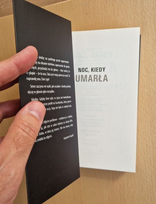 Noc, kiedy umarła - Jenny Blackhurst