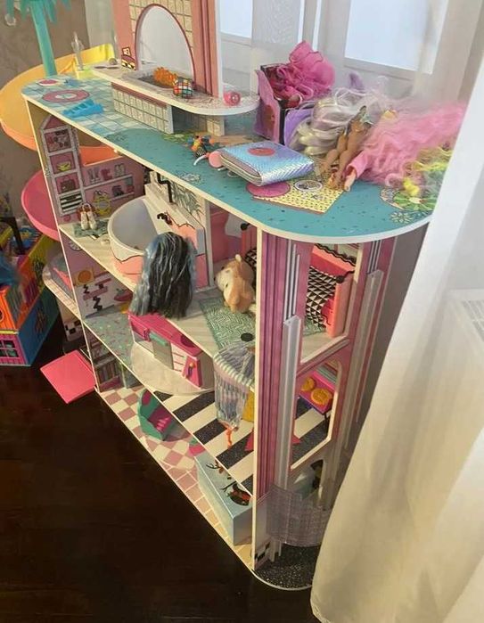 Домик кукольный с мебелью LOL Surprise OMG