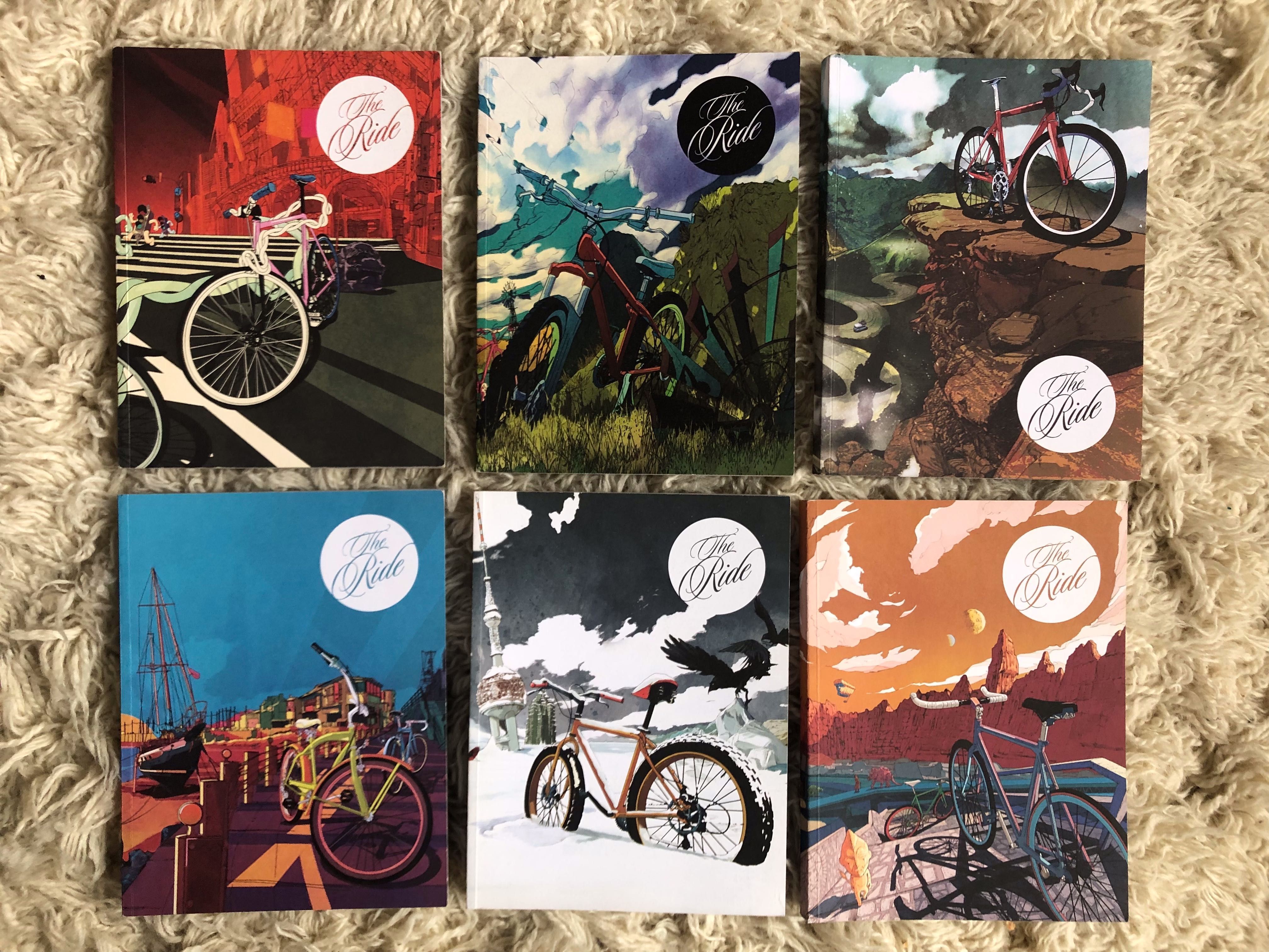The Ride Journal magazine / six first numbers