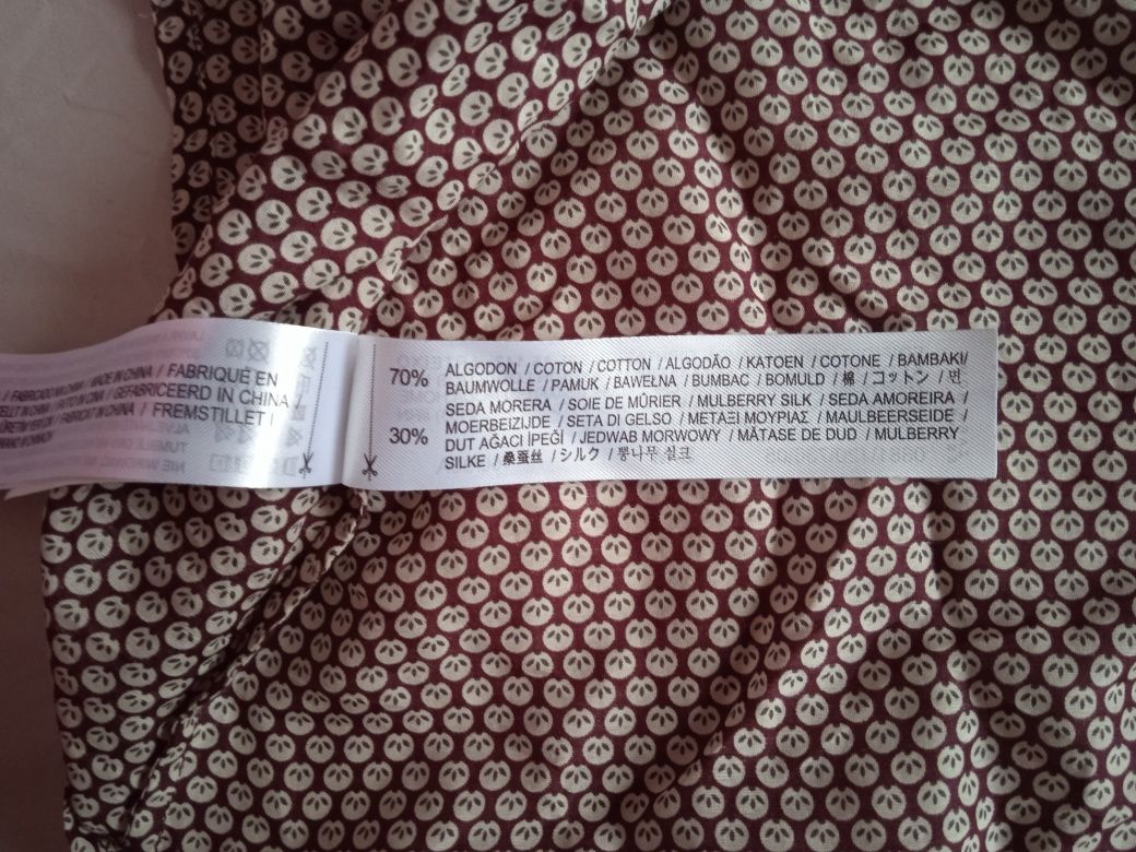 Zara bluzka na ramiączkach S/M