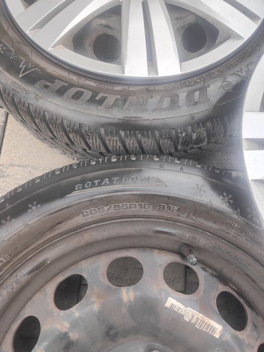 Koła zimowe 16" VW audi skoda seat 5x112