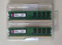 Memória RAM Kingston 2x 2GB DDR2 800MHz