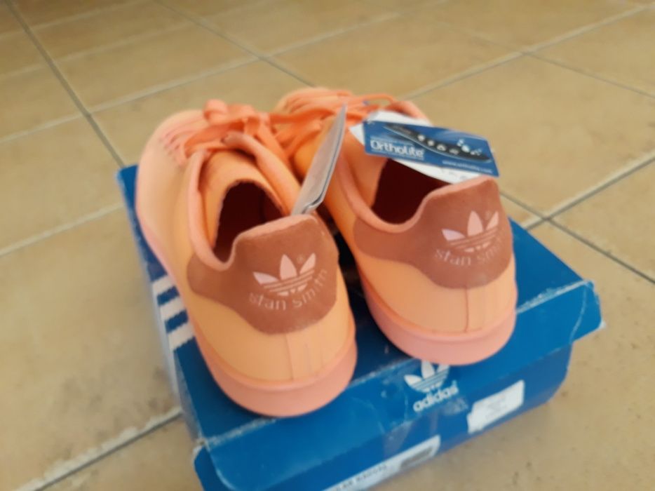 Adidas stan smith adicolor lososiowe-morelowe 47 1/3