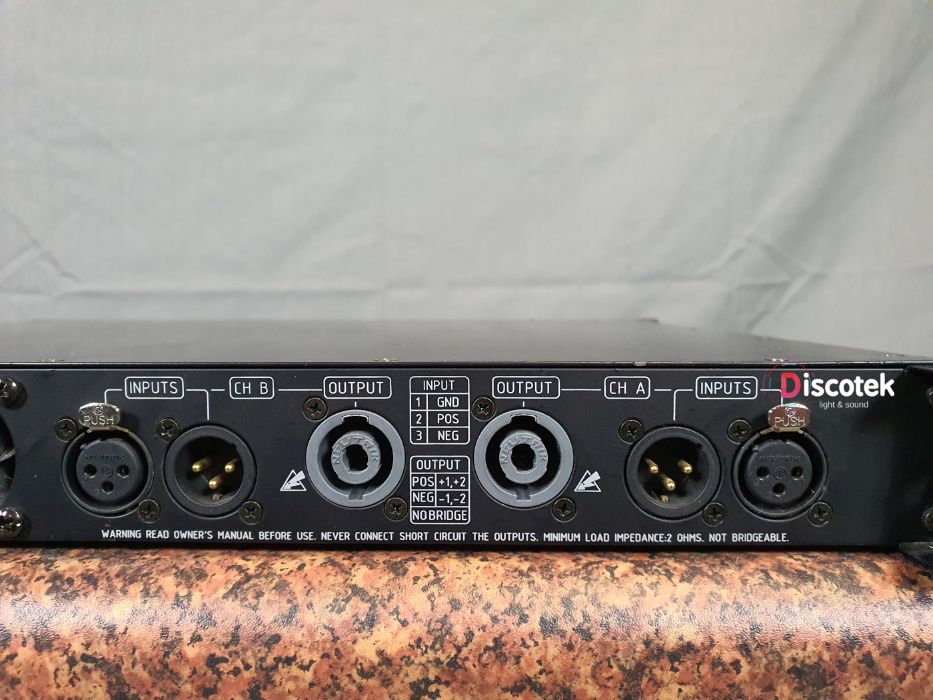 PKN Audio XD-6000 | 2x3500W | Powersoft, Lab Gruppen, Crown, Crest
