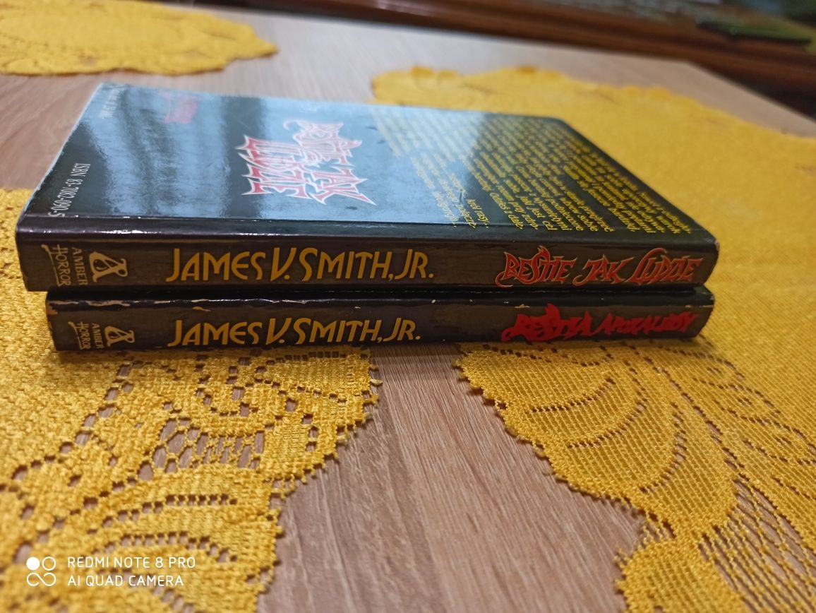 Horror James V.Smith, Jr. Bestie jak ludzie Bestia apokalipsy 2 szt