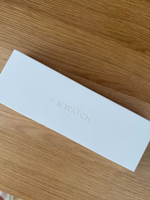Nowy Apple Watch Series 10 46mm Srebrny niebieska opaska
