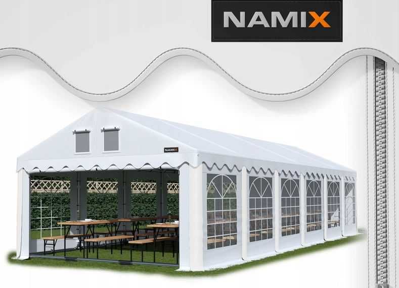 *** PROMOCJA *** Namiot GRAND 5x12m ogrodowy imprezowy WZMOCNIONY