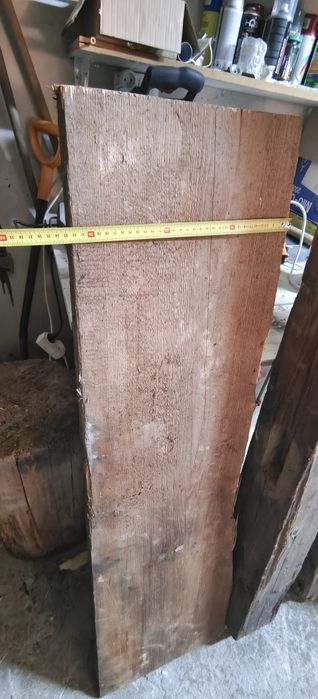 Stara drewniana belka dekoracyjna, jodła