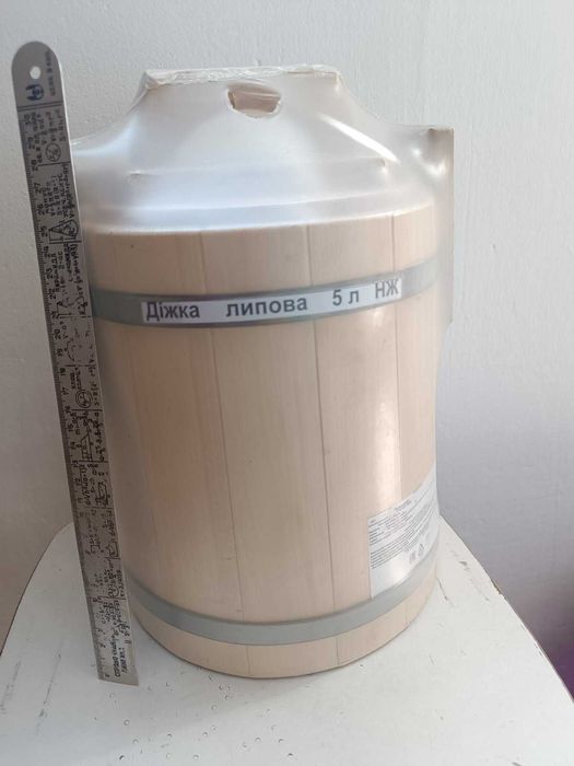 Бочка для меда из липы 5 л (новая)