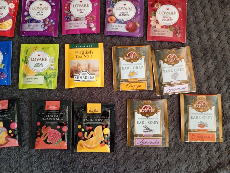 Saszetki z herbatą. Herbata 29 szt. zestaw 2