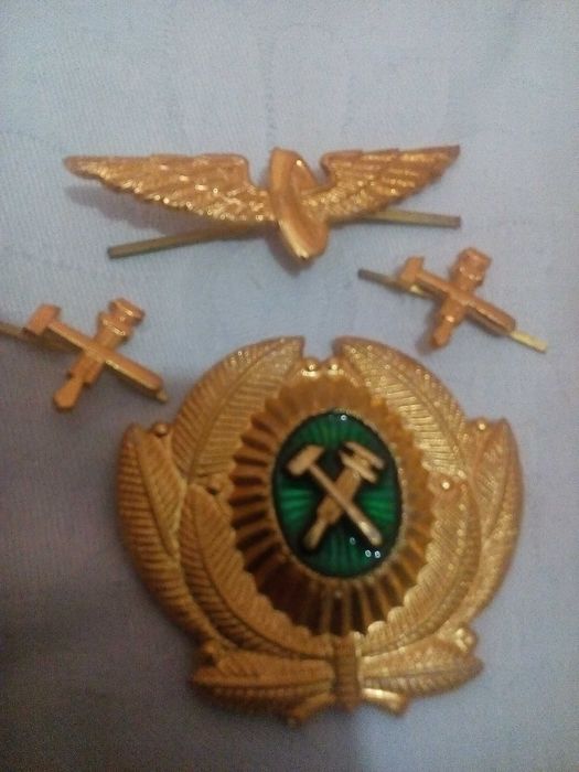 Кокарды МПС , петличные знаки ЖД