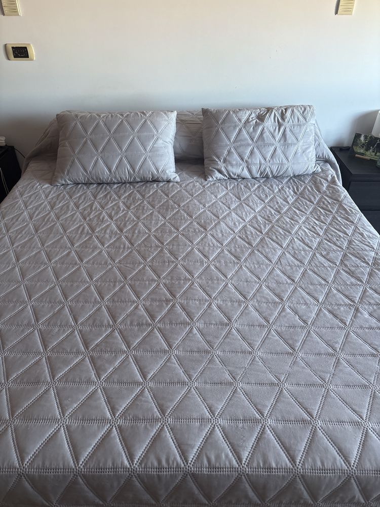 Cama de casal sommier c/colchao