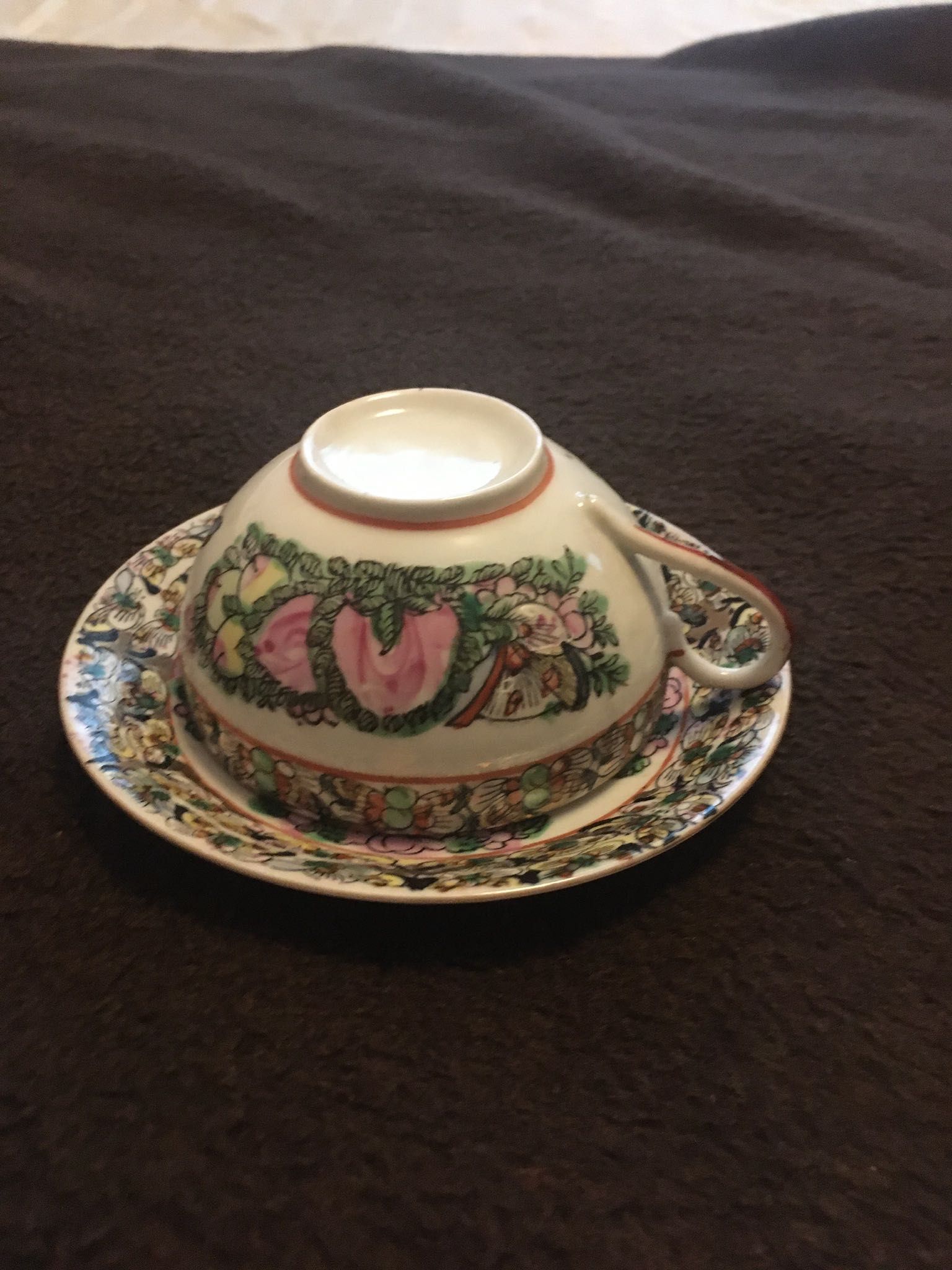 Serviço de chá em porcelana chinesa