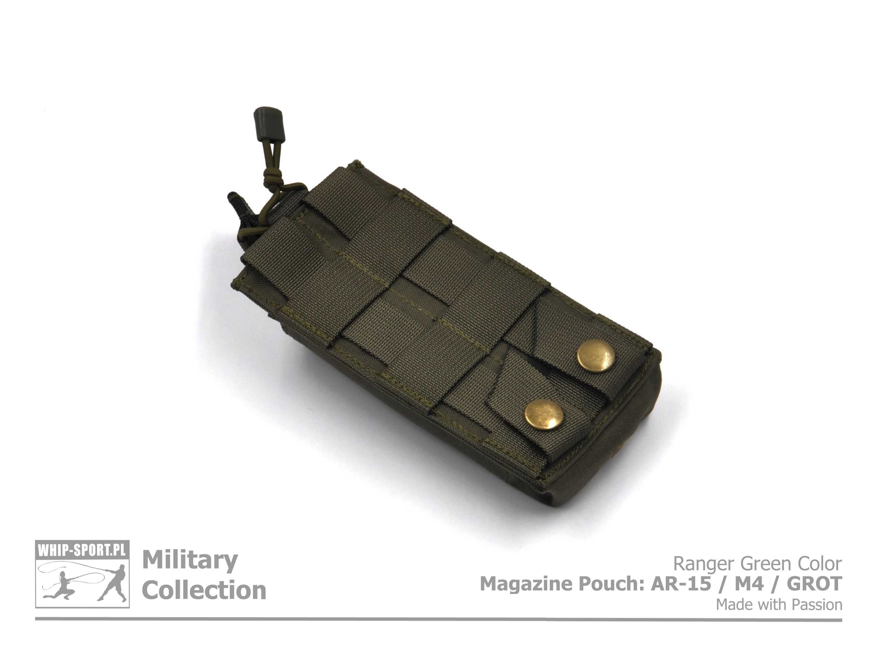 Ładownica na magazynek GROT / AR-15 / M4 - Ranger Green IRR - FAST