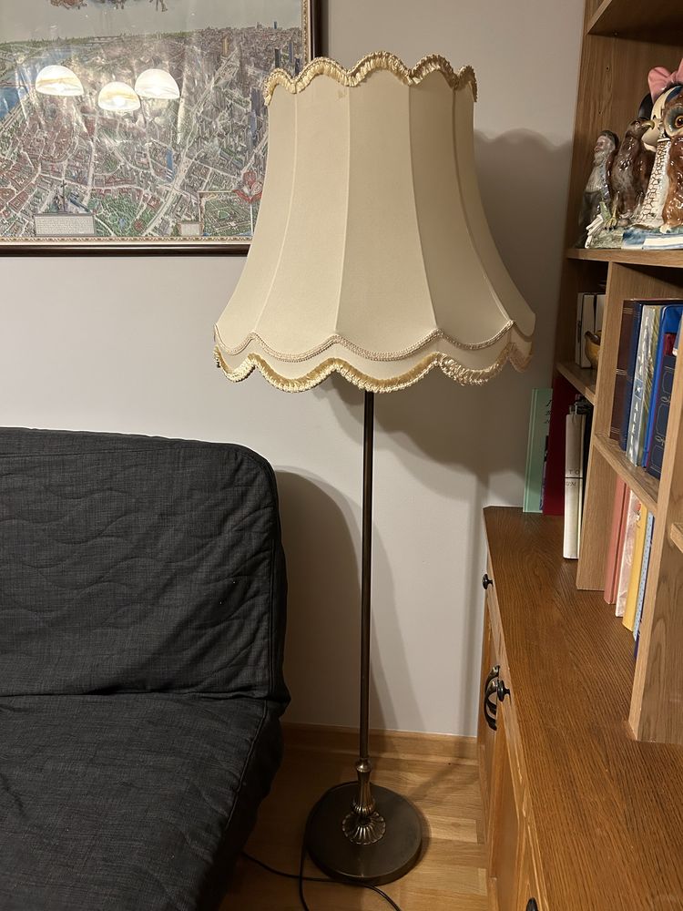 Piękna stara lampa z okresu PRL