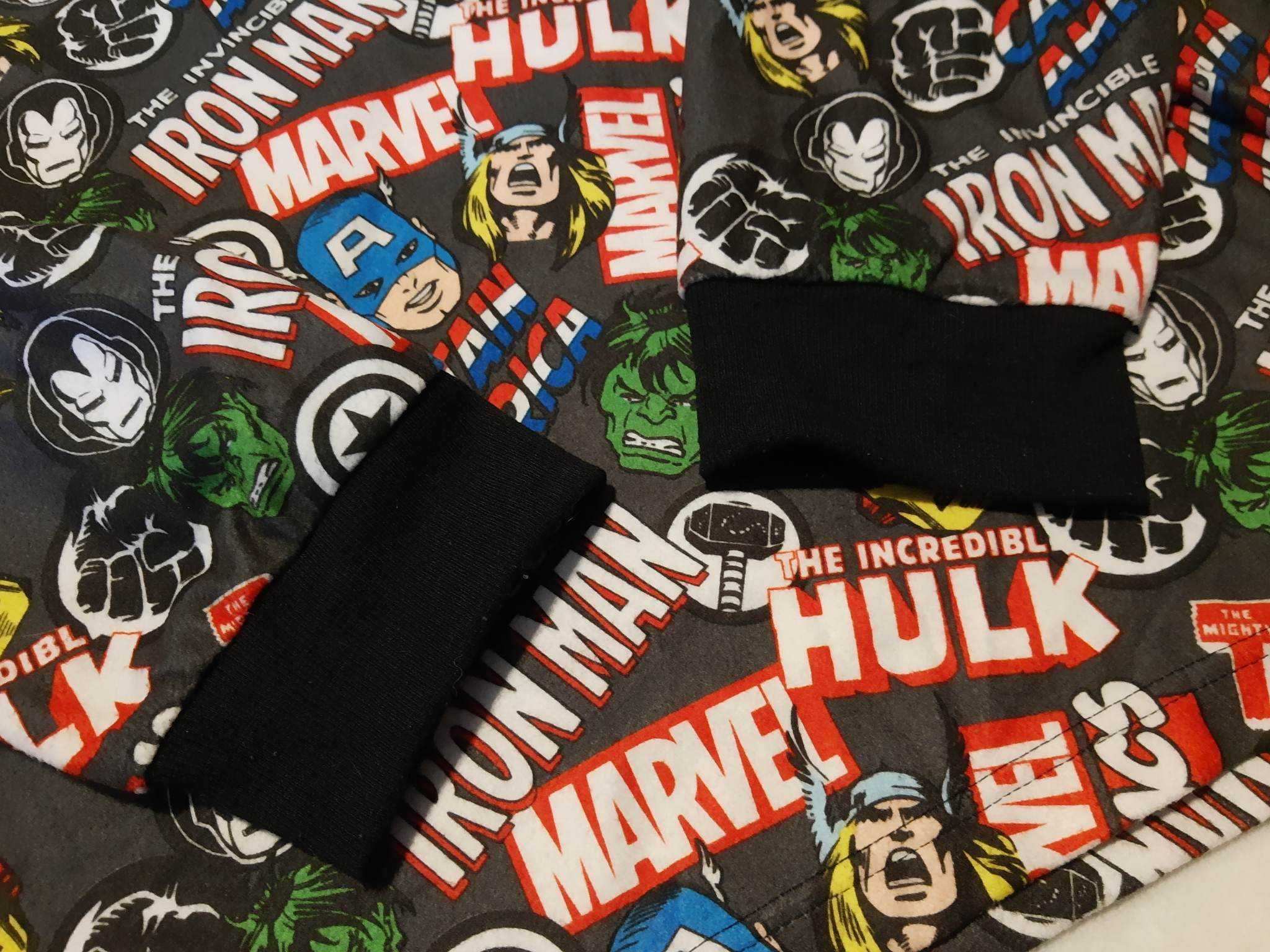 Bluza Avengers Marvel Comics XL Primark Iron Man Hulk Thor męska szara
