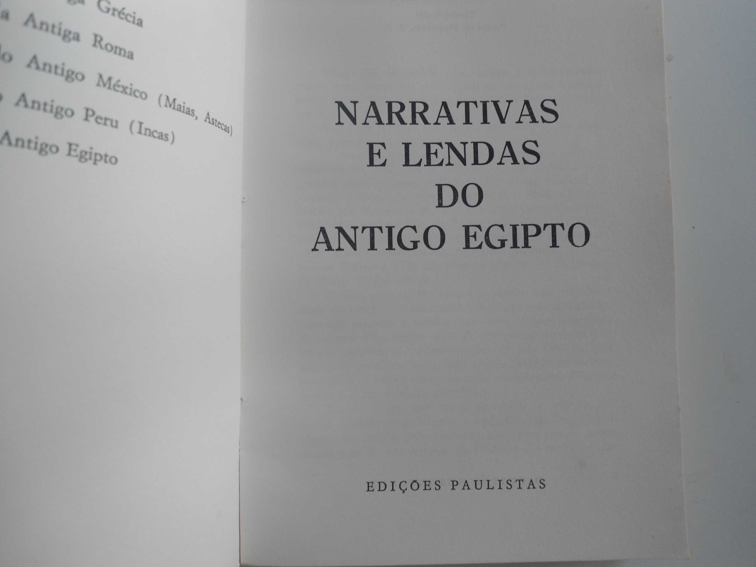 Narrativas e Lendas do antigo Egipto de Marguerite Divin