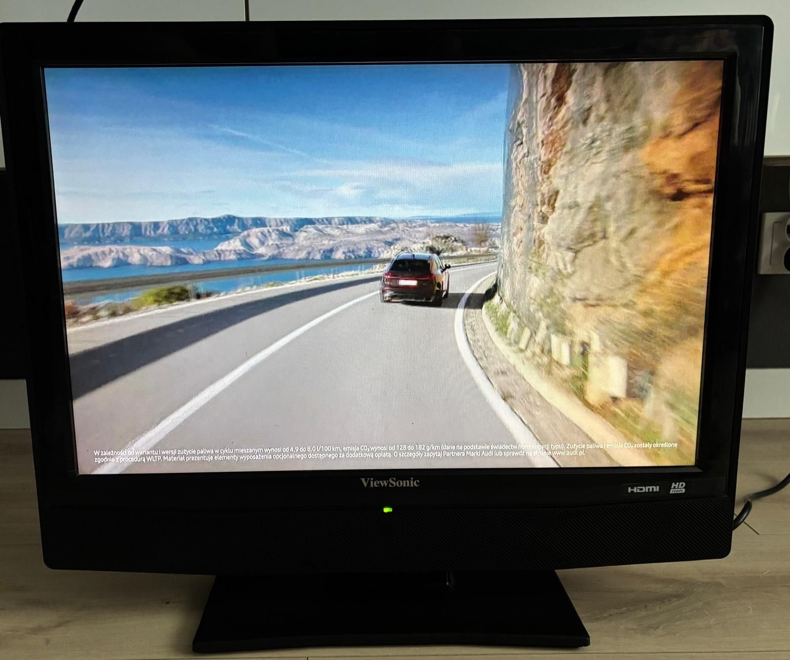 Telewizor ViewSonic 22" cale cali NX2240 na ogródek  działkę garaż