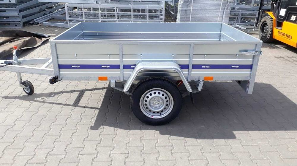 Przyczepka Suski 210x125x100 Resor amortyzator SOLIDNA DOSTAWA